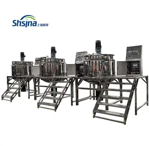 Chemical and cosmetics industrial use stainless steel mixing machine