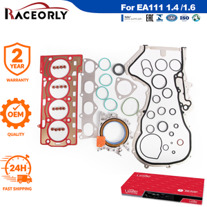 Juego de Juntas de Motor RACEORLY 03C253050F para VW Polo, Lavida, Bora, <span class=keywords><strong>Skoda</strong></span> <span class=keywords><strong>Fabia</strong></span>, Octavia EA111 1.4 1.6 CLP CDD CDE - Product Image 1