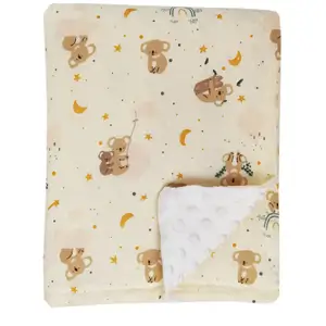 Customized 4 Layers Organic Cotton Baby Muslin Swaddle Blankets Soft Breathable Luxury Wrap Minky Dot Baby Blanket For Sale