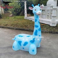 Chaise Animal Cartoon pour enfants Produit en fibre de verre