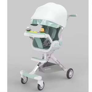 รถเข็นเด็กอเนกประสงค์แฟชั่นใหม่ปี <span class=keywords><strong>2026</strong></span> พร้อมโครงอะลูมิเนียมอัลลอยหนาพิเศษและเบาะนั่งขนาดใหญ่พร้อมเข็มขัดนิรภัยแบบห้าจุด - Product Image 3