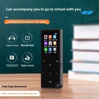 Altavoz externo HiFi de edición para estudiantes transfronteriza, reproductor de música MP3 y MP4 con Bluetooth Touch FM Radio, venta directa