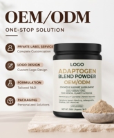Mélange de Poudre Adaptogène de Qualité Supérieure Sans OGM, Antioxydant, Soutien Cognitif, Vente en Gros Directe Usine, Marque Privée