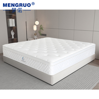 Matelas en boîte Queen Size en soie glacée avec ressorts ensachés 2000/3000, confortable, pour chambre à coucher