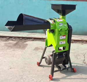 קש חקלאי קטן מטחנת עוף בעלי חיים מטחנת תרנגולת משק בית חציר - Product Image 1