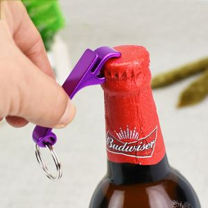 Custom Logo Compact <b>Mini</b> Portable Aluminum <b>Bottle</b> Opener Pocket Keychain for Promotional Activities - Product Image 3