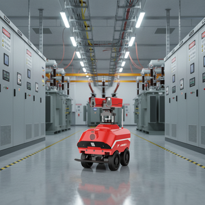 หุ่นยนต์ตรวจสอบสถานีไฟฟ้าอัจฉริยะ Sevnce Robotics หุ่นยนต์ลาดตระเวนอัตโนมัติด้วย AI สำหรับการตรวจสอบโครงข่ายไฟฟ้า - Product Image 6