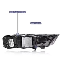 Nouvel ensemble de phares Q7 2016-201, système d'éclairage automobile, 6000K Xénon DRL, 70W LED, 12V, Plug-and-Play