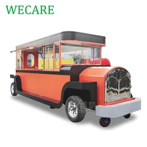 WECARE Remolque De Comida餐车户外街道快餐亭咖啡果汁酒吧卡车移动餐厅厨房拖车