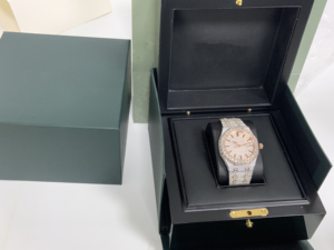 Montre mécanique automatique de luxe en gros d'usine, montre de précision en acier 904L avec saphir et diamants - Product Image 2