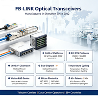 QDD 400G FR4 2km Module émetteur-récepteur optique 1310nm Duplex LC QSFP-DD CWDM 400GBase Fibre Équipement Compatible avec Cisco Juniper