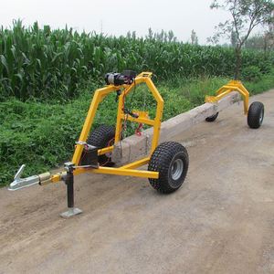 Remorque Forestière pour Bûches de Bois, Remorque Benne VTT avec Grue de Chargement pour la Vente - Product Image 3
