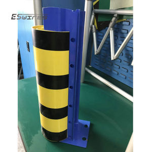 Protectores de columna redondos estándar apilables estante de palé hueco de plástico de seguridad de almacén - Product Image 6