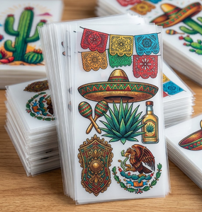 Película de Transferencia Personalizada, Impermeable, Lavable y Resistente a los Rayos UV para Vasos de Metal y Vidrio - Impresión por Transferencia de Calor (Tamaños Personalizados de 16oz/20oz/24oz/40oz) - Product Image 1