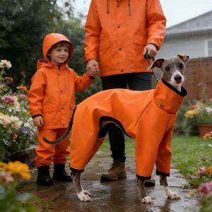 Suministros para Mascotas, Traje Impermeable Personalizado para Perros, Whippet, Greyhound, <span class=keywords><strong>Chubasquero</strong></span> Deportivo para Perros - Product Image 4