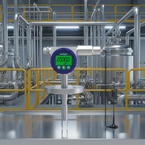Medidor de densidad por inserción con horquilla de sonido ATEX 4G NB-IoT LoRa a prueba de explosiones de acero inoxidable con precisión de 0.001g/cm para crudo - Product Image 1