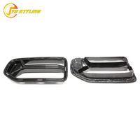 Grille de radiateur double en fibre de carbone sèche polie style CSL pour BMW G87 M2 2022+