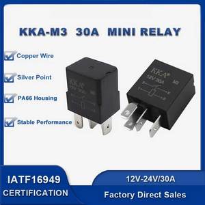 Kka Mini Ô Tô Tiếp Sức 30 Amp 12/24V 4/5 Pin SPDT Phổ Công Suất Cao Xe Tiếp Sức Mini Tiếp Sức Cho Xe 20 cái/hộp - Product Image 2
