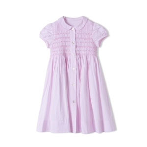 <span class=keywords><strong>Vestido</strong></span> <span class=keywords><strong>de</strong></span> Verano para Niñas Pequeñas, <span class=keywords><strong>de</strong></span> Algodón a Rayas, Transpirable, Largo hasta la Rodilla, Estilo Línea A, para Primera Comunión - Product Image 2