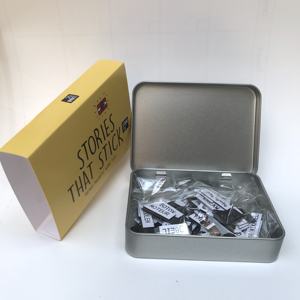 كلمات مغناطيسية بشعار مخصص للتعلم فوق القطع ، كلمات مطبوعة باللغة الإنجليزية - Product Image 3