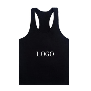 Custom high quality printing 100% cotton Bodybuilding Stringer Weight-Training Y-Back Racerback Tank <b>Top</b> - Product Image 2