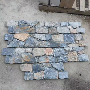 <span class=keywords><strong>Vendita</strong></span> prezzo competitivo <span class=keywords><strong>giardino</strong></span> ardesia pietra decorazione della parete esterna cultura pietra rivestimento della parete esterna muro di pietra - Product Image 3