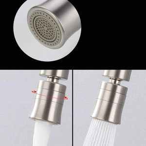 <span class=keywords><strong>Robinet</strong></span> de cuisine mural, <span class=keywords><strong>robinet</strong></span> d'eau froide et chaude 360° °   avec pistolet pulvérisateur, évier en acier inoxydable 304, multifonctionnel, brossé - Product Image 5