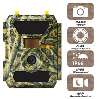 Nouvelle caméra de surveillance 4G avec application, vision nocturne, étanche IP66, pour la chasse à la faune, avec vidéo 8K et images 60MP