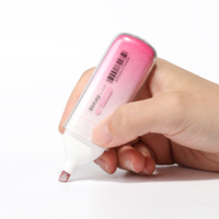 Kmay K-377B-4B Logo personnalisé 4 couleurs de soleil pétillant Fine Board Line Tip Glitter Highlighter for Art