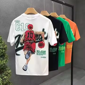 <span class=keywords><strong>เสื้อยืด</strong></span>ผู้ชายผ้าฝ้าย 100% ขายส่ง ระบายอากาศได้ดี ปรับแต่งได้ ออกแบบสีพื้น พิมพ์ลายดิจิตอล โรงงานผลิตเอง - Product Image 1