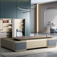 Bureau de luxe haut de gamme moderne, simple, ergonomique et durable pour la maison et les bureaux commerciaux, avec quincaillerie de haute qualité