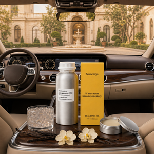 Ateler Colonia Vanille Insensee, Aceite Aromático Premium, Ambientador en Gel para Coche, Perfume Sólido Puro para Vehículo, Bálsamo Aromático, Aceite Perfumado 500ml, Proveedor - Product Image 1