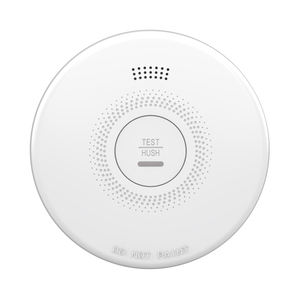 Détecteur <span class=keywords><strong>de</strong></span> fumée photoélectrique SD-439A-RF avec batterie RF interconnectée DC3V, alarme 85 dB, plastique ABS - Product Image 1