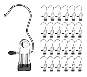Bán Buôn Xách Tay Quần Giày Khăn Mũ Vớ Móc Móc Áo Móc Áo Với Clip - Product Image 2