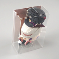 Boîte d'emballage transparente en PET de qualité alimentaire, recyclable et écologique, personnalisée pour les produits d'anime bidimensionnels