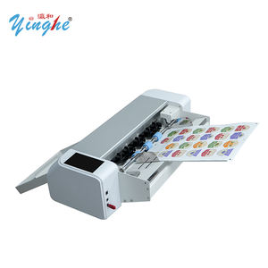 YH-330EF Découpeuse d'étiquettes à alimentation automatique, machine de découpe de bureau automatique avec caméra CCD pour découpe de contour - Product Image 4