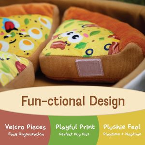 Unique Design Fast Food Series <b>Stuffed</b> Pet Squeak <b>Toys</b> <b>Soft</b> Plush Dog <b>Toys</b> - Product Image 4