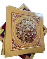 Placas Decorativas de Aluminio para Techo de Templo Antiguo, Caissones de Aluminio para Techo