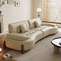 Neues Chinesisches Wohnzimmer-Kombinationssofa aus Stoff, Nordeuropäisches Eschenholz-Rattan-Sofa, Massivholz-Sofa