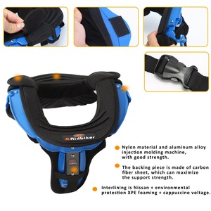 Taille Réglable <span class=keywords><strong>Motocross</strong></span> Racing Neck Guard Brevet Design Oreiller de Sport pour Équitation Motos Karts Accessoire de Protection du <span class=keywords><strong>Cou</strong></span> - Product Image 5