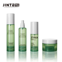 30ml 50ml 100ml 120ml Sérum pour les yeux de haute qualité, vert, sans air, avec pompe, lotion pour le maquillage, ensembles cosmétiques en plastique