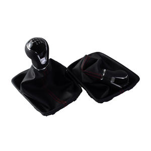 RDPXF Palanca de Cambios Ergonómica de Alta Calidad de 5/6 Velocidades para <span class=keywords><strong>Seat</strong></span> <span class=keywords><strong>Leon</strong></span> III 3 MK3 2012-2017, Funda de Cuero Negra, 1 Año de Garantía - Product Image 4