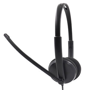 Casque d'écouteurs avec microphone et fonction anti-bruit, casque d'écoute avec prise USB/ DC de 3.5mm pour <span class=keywords><strong>téléphone</strong></span> portable, PC, <span class=keywords><strong>VOIP</strong></span> et centre d'appels - Product Image 2