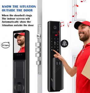 Ttlock App Nhận dạng khuôn mặt khóa cửa sinh trắc học an Ninh Vân Tay Kỹ Thuật số khóa cửa mật khẩu thẻ NFC không dây khóa thông minh - Product Image 6