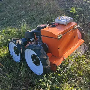 Колесная газонокосилка Новое поступление умный робот с дистанционным управлением газонокосилка