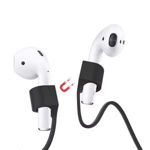 Correa Antipérdida para Auriculares <span class=keywords><strong>AirPods</strong></span>, Correa Deportiva Magnética de Silicona Suave, Cordón Antipérdida para Auriculares Deportivos - Product Image 3