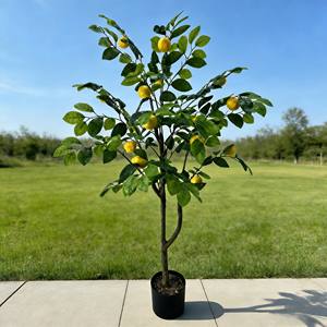 Árbol de Limón Artificial, Árbol Artificial, Árbol de Frutas Artificial, Árbol de Limón - Product Image 3