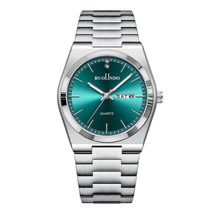 Nouvelle <span class=keywords><strong>montre</strong></span> homme double calendrier, <span class=keywords><strong>montre</strong></span> homme haut de gamme en acier inoxydable, lumineuse, vente en gros transfrontalière - Product Image 6