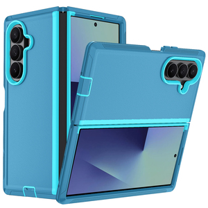 Custodia Antiurto in Fibra di Carbonio per <span class=keywords><strong>Samsung</strong></span> <span class=keywords><strong>Galaxy</strong></span> Z Fold 7, Cover Posteriore Protettiva Sottile e Leggera Anti-graffio - Product Image 3