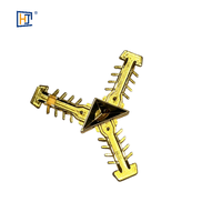 Connecteurs d'angle croisés pour barres de grille géorgiennes, barres Muntin, bandes décoratives en verre isolant, double vitrage, fenêtres, portes, plastique